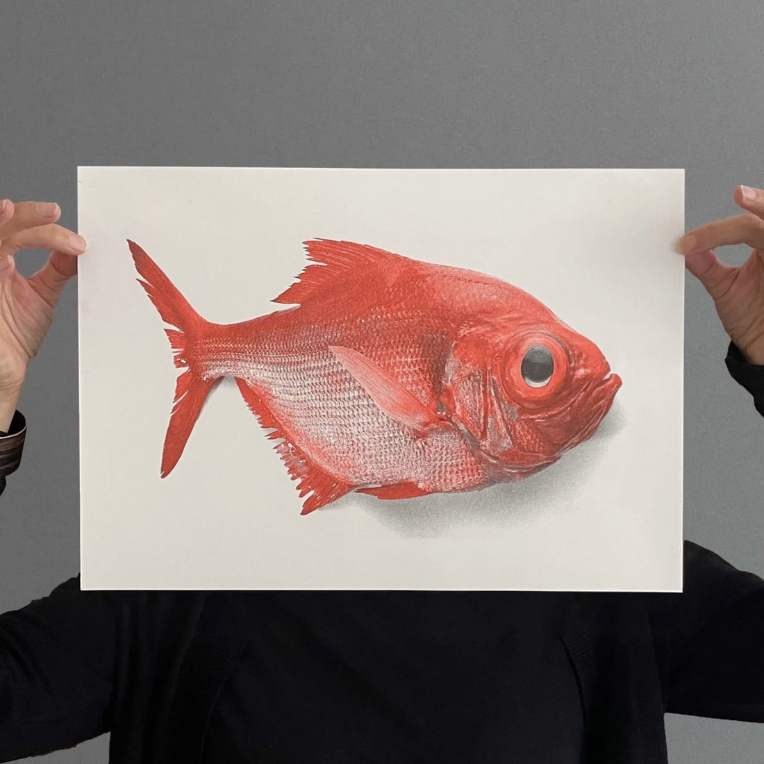 A3 Print Risographie | fluopink