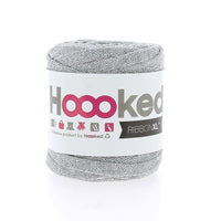 Bündel des RibbonXL Lurex Bändchengarns von Hoooked, 80 g, glänzendes, dekoratives Garn für kreative Handarbeiten