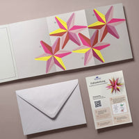 Weihnachtskarte Winterstern HeyCards I Faltmeister