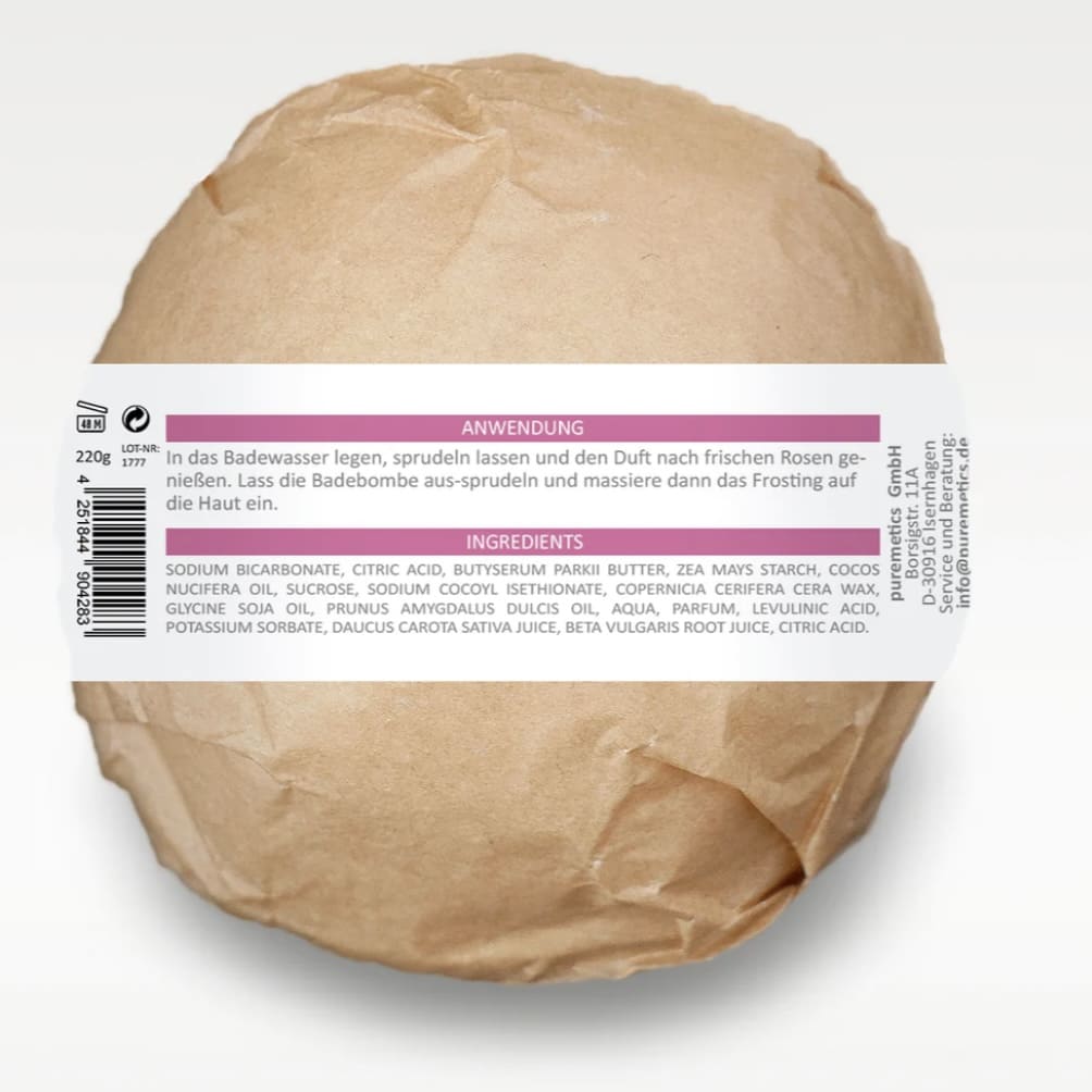 Badebombe, Puremetics