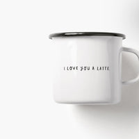 Emaille Tassen, Typealive