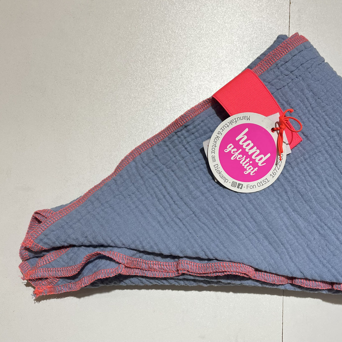 Musselin - Tuch Dreieck, Manufaktur & Kontor