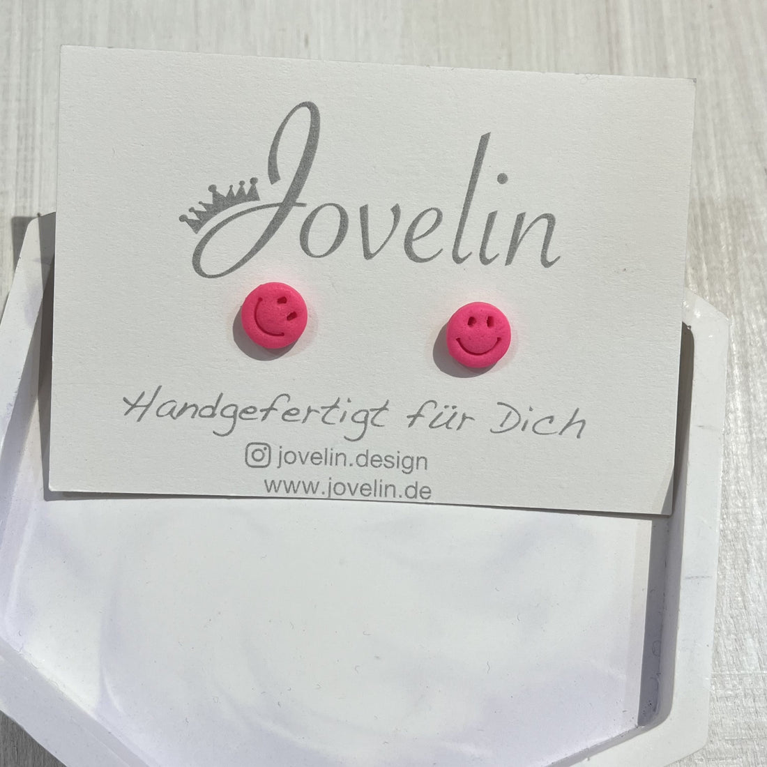 Ohrringe "Happy Face " | jovelin x Manufaktur & Kontor