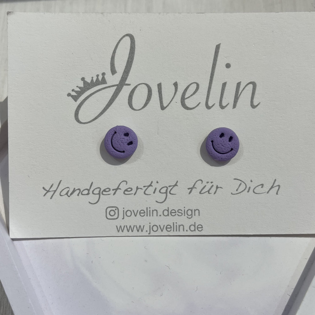 Ohrringe "Happy Face " | jovelin x Manufaktur & Kontor
