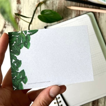 Notizblock A7 - Syngonium, plantyintroverts