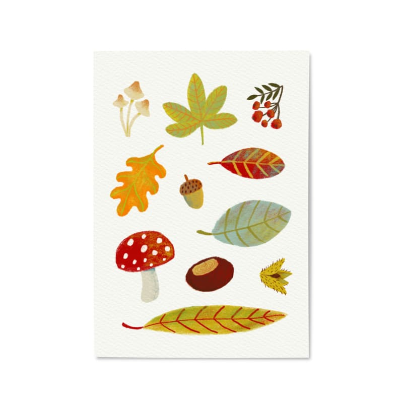 A5 Druckposter von Illuster mit künstlerischem Design, auf hochwertigem Papier, ideal für dekorative Papeterie.