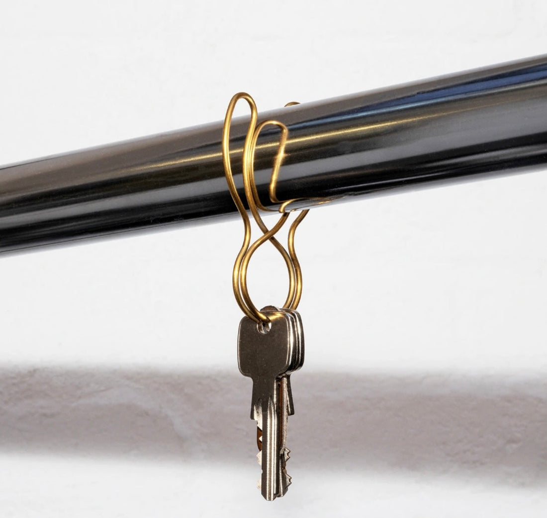 Schlüsselring mit Halteclip, keybunny