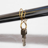 Schlüsselring mit Halteclip, keybunny