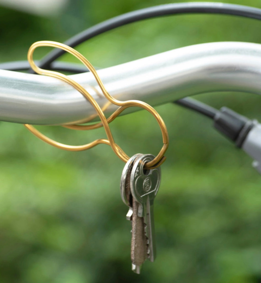 Schlüsselring mit Halteclip, keybunny