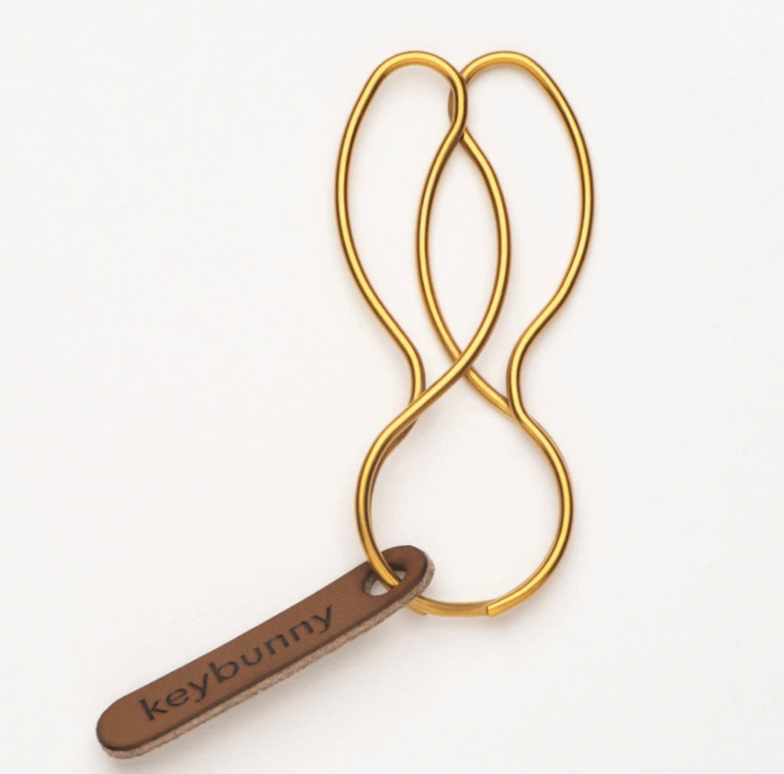 Schlüsselring mit Halteclip, keybunny