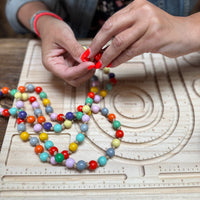 Holzperlen-Schlüsselanhänger Workshop von Donaustern Mit Herz & Hand, kreative Bastelstunde am 20.05.26