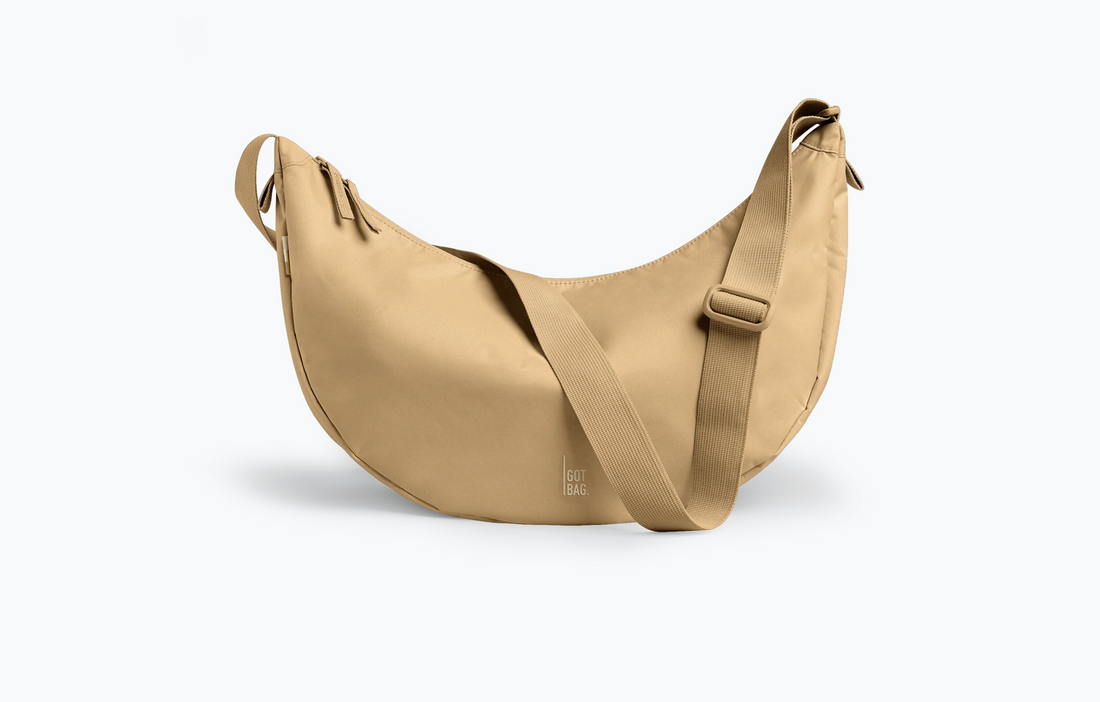 Großer Moon-Bag Rucksack von Got Bag mit robustem Design und mehreren Fächern, ideal für unterwegs und stilvoll zu tragen.