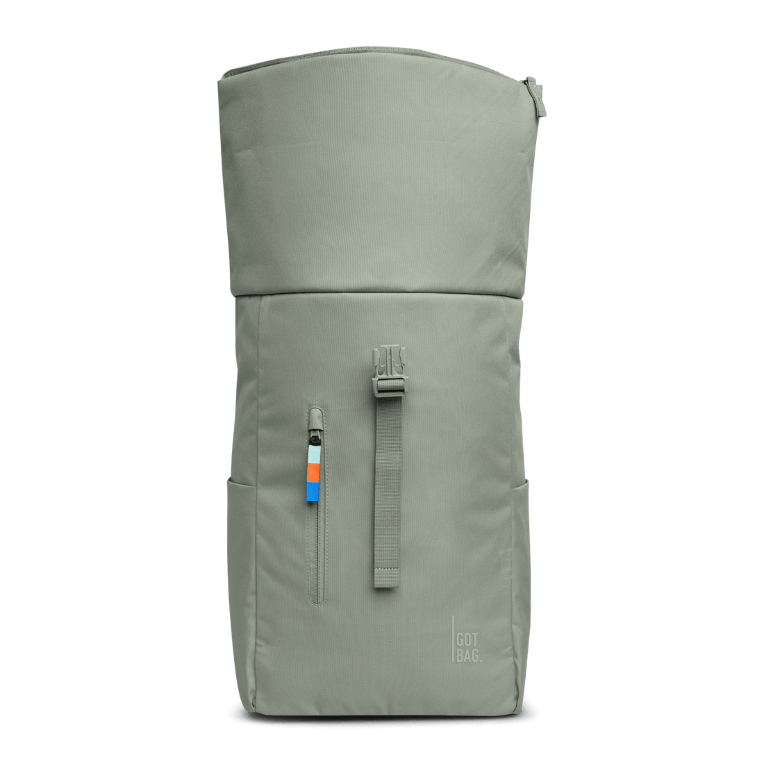 Got Bag Rucksack Roll-Top Easy, offener Rucksack mit Rollverschluss, strapazierfähiges Material und modernes Design in Schattenfarbe.