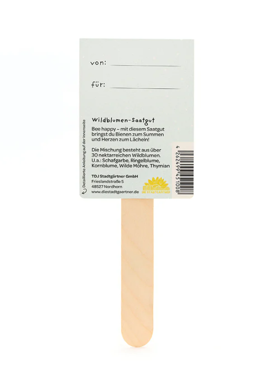 Saatgrüße mit Spruch | Stadtgärtner