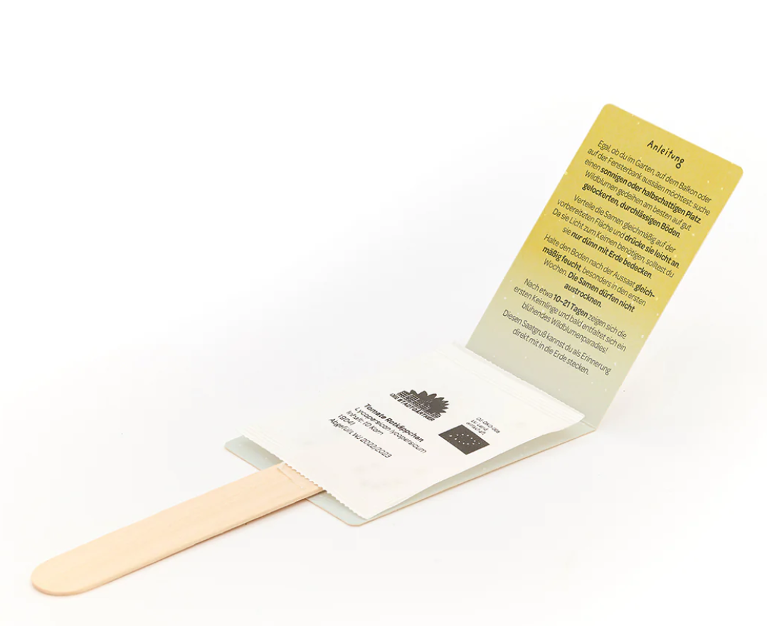 Saatgrüße mit Spruch | Stadtgärtner