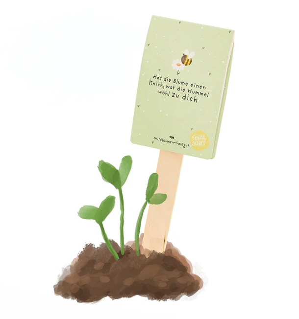 Saatgrüße mit Spruch | Stadtgärtner