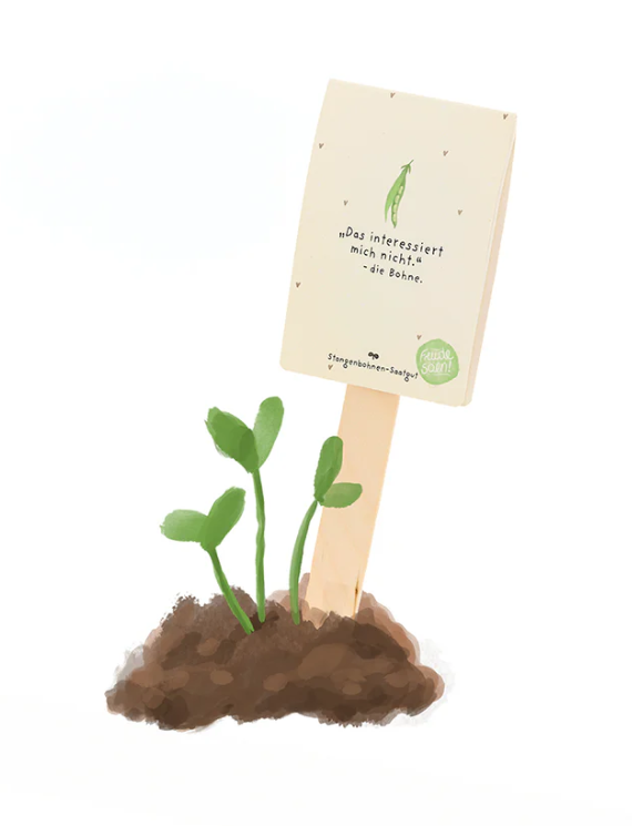 Saatgrüße mit Spruch | Stadtgärtner