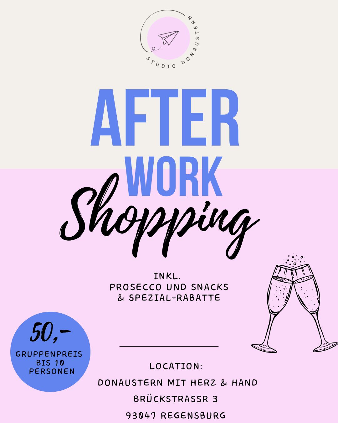 Workshop-Workshop für Holzperlen-Schlüsselanhänger beim After Work Shopping Event am 22.05.26 von Donaustern Mit Herz & Hand