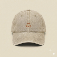 Cap "OK CIAO" I Bazaar Noir