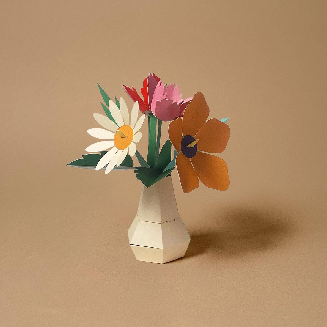 Grußkarte Blumengrüße I Faltmeister