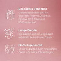 Grußkarte Blumen am Fenster I Faltmeister