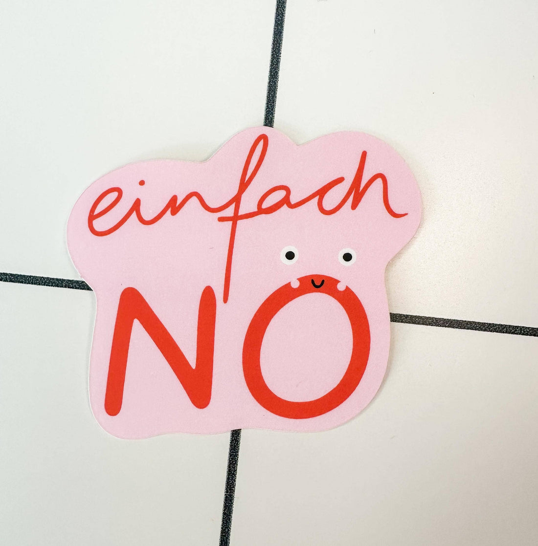Journal Sticker Matt „Einfach Nö“ | Studio Sonna