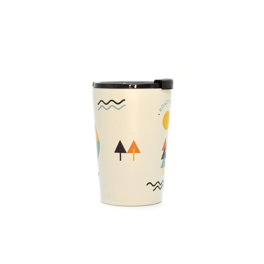 Kaffeebecher to go, Roadtyping