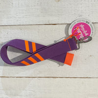 Schlüsselanhänger gestreift lang, Manufaktur & Kontor