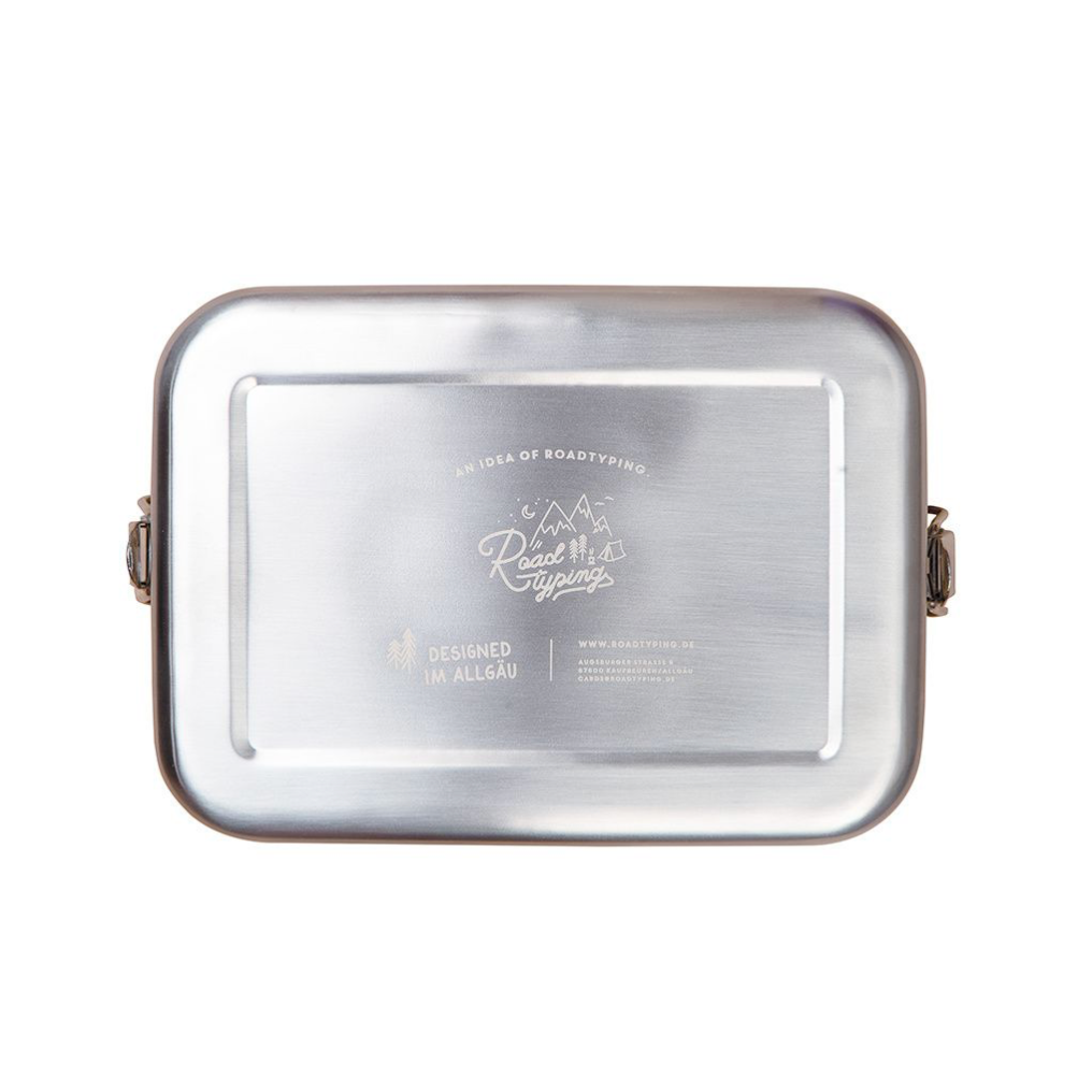 Bambus Lunchbox von Roadtyping für drinnen und draußen, mit nachhaltigem Design und sicheren Verschlüssen